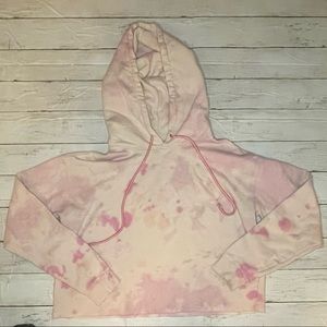 Wild fable cropped tie dye hoodie size medium